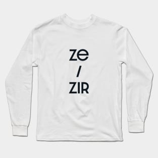 Ze / Zir Long Sleeve T-Shirt